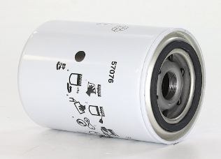 WIX Filters Oil Filter, Spin-On, 5.424 Inch Height X 3.69 Inch Outer Diameter Top, 283 PSI Burst Pressure, For Use with John Deere Equipment – 57076