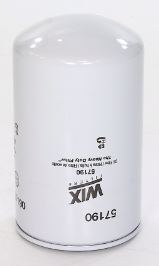 WIX Filters Oil Filter, Spin-On, 8.118 Inch Height X 4.65 Inch Outer Diameter Top, 4 Micron Element – 57190