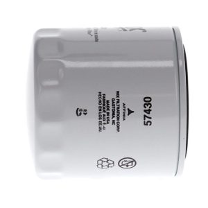 WIX Filters Oil Filter, Spin-On Style, 3.95 Inch Height X 3.83 Inch Outside Diameter Top, 295 PSI Burst Pressure, 25 Micron Element – 57430