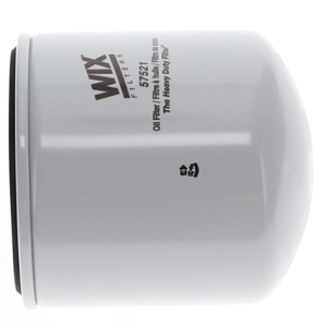 WIX Filters Oil Filter, Spin-On, 5.04 Inch Height X 4.668 Inch Outside Diameter Top, 22 Micron Element, 320 PSI Burst Pressure – 57521