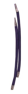 Wheelmaster Valve Stem Extension, Used with 16 Inch to 19-1/2 Inch Inner Dual Wheels, Ply Rubber, Hub Mount, Set of 2 – 8006