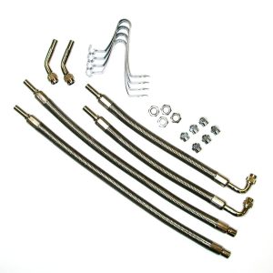 Wheelmaster Valve Stem Extension, Used with 16 Inch to 19-1/2 Inch Diameter Wheels, Two 13 Inch Straight and Two 9-1/2 Inch 90 Degree – 8208