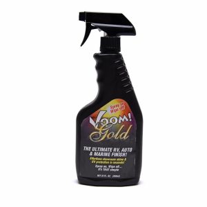 Wheelmaster Detailing Spray, Voom ™ Gold, For Use with Both Smooth and Textured Surfaces Like Rubber/ Plastic/ Fiberglass – WM60022