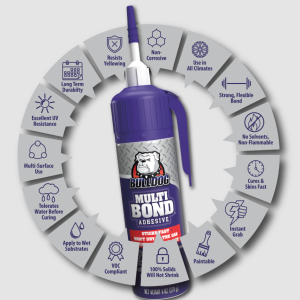 Wm Barr & Co Adhesive, Bulldog ® Multi-Bond ™ – EBDA002