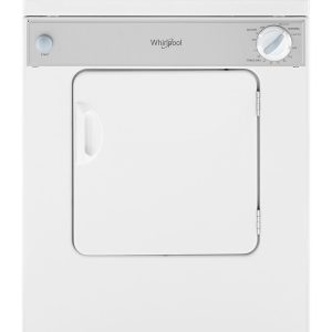 Whirlpool Clothes Dryer, Vented Drying System, Top Load, 23-7/8 Inch Width X 31 Inch Height X 20-3/4 Inch Depth, White – LDR3822PQ