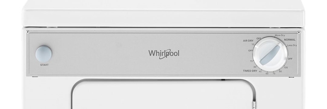 Whirlpool Clothes Dryer, Vented Drying System, Top Load, 23-7/8 Inch Width X 31 Inch Height X 20-3/4 Inch Depth, White – LDR3822PQ