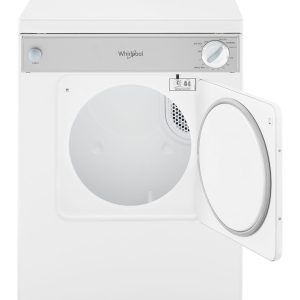Whirlpool Clothes Dryer, Vented Drying System, Top Load, 23-7/8 Inch Width X 31 Inch Height X 20-3/4 Inch Depth, White – LDR3822PQ