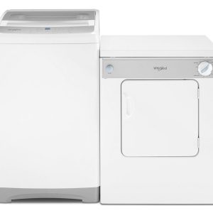 Whirlpool Clothes Dryer, Vented Drying System, Top Load, 23-7/8 Inch Width X 31 Inch Height X 20-3/4 Inch Depth, White – LDR3822PQ