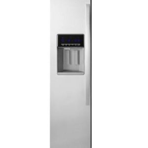 Whirlpool Refrigerator Door, Use with Whirlpool 21 Cubic Foot Capacity Refrigerator, Left Hand, Stainless Steel – LW10691266