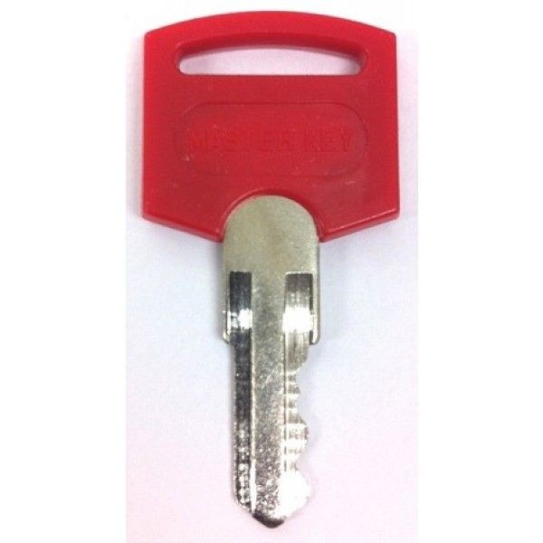 Wesco Key, Fastec, Master Key, With Red Hand Grip – 10204MK
