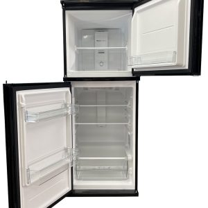 Wayglobal Refrigerator, Dual Compartment 2 Door Refrigerator with Freezer, Permanent Bolt-IN, 62 Inch Height X 26 Inch Width X 28 Inch Depth – 107751