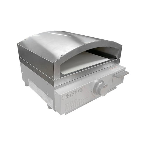Wayglobal Barbeque Grill Pizza Oven, Greystone, Use to Cook Pizza, Fits with Greystone 17 Inch Combination Griddle and Grill – BCP144A
