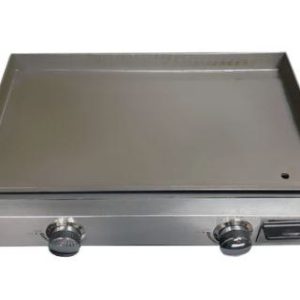 Wayglobal Griddle, Greystone ®, For Outdoor Use, 28 Inch Length X 22 Inch Width X 8 Inch Height, Rectangular, Cast Iron Grate – HF2515A