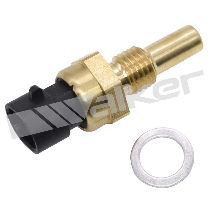 Walker Products Coolant Temperature Sensor, 2 Blade Terminal, 12 Millimeter Thread, Black/ Gold – 211-1118