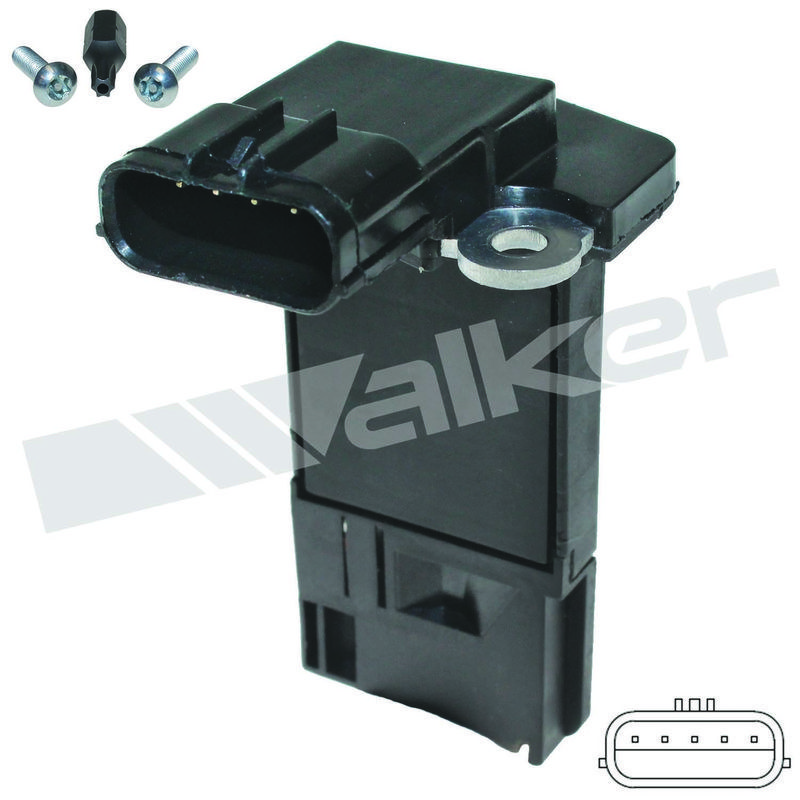 Walker Products Mass Air Flow Sensor, With Mounting Hardware – 245-1145