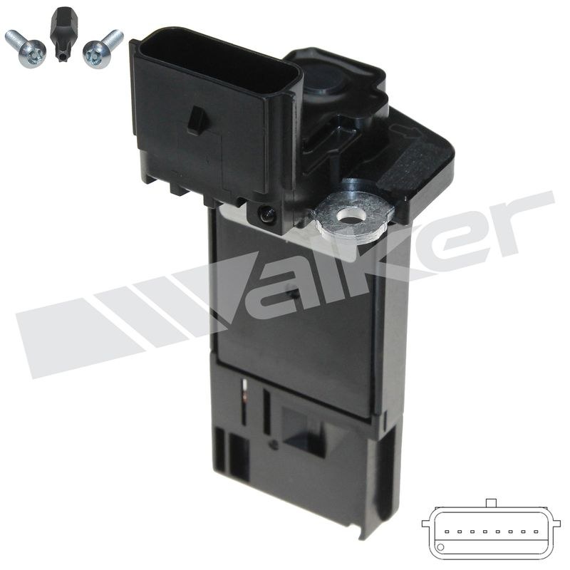 Walker Products Mass Air Flow Sensor, With Housing/ Mounting Hardware – 245-1315