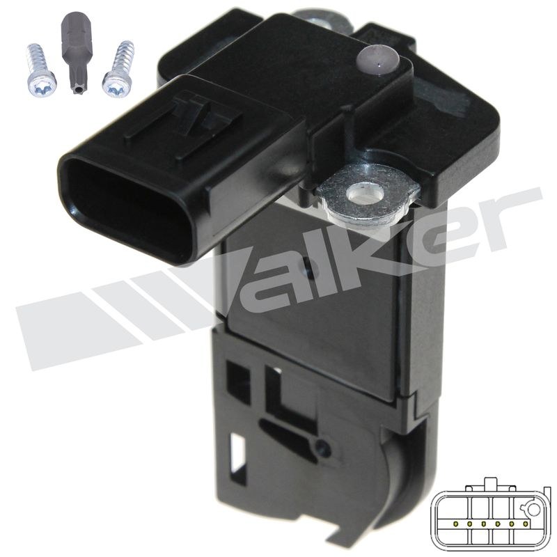 Walker Products Mass Air Flow Sensor, With Housing/ Mounting Hardware – 245-1328