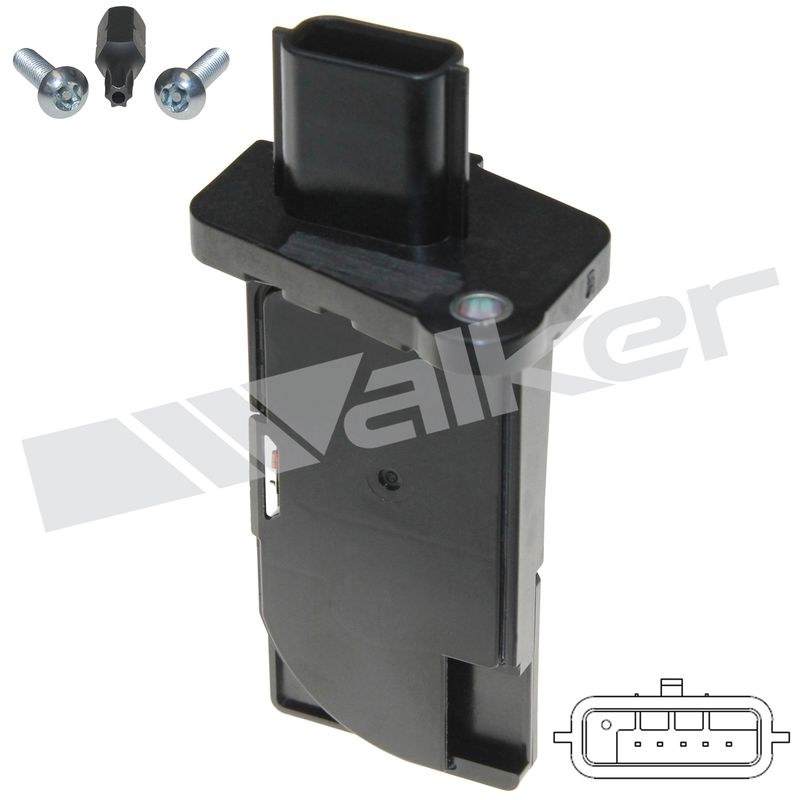 Walker Products Mass Air Flow Sensor, With Housing/ Mounting Hardware – 245-1403