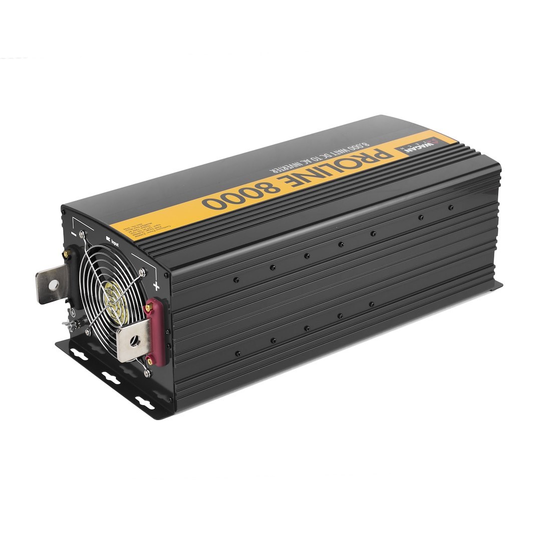 Wagan Power Inverter, Proline™, Modified Sine Wave, Inverts 12 Volt DC to 120 Volt AC, 8000 Watt Continuous Power/ 16000 Watt Surge – 3746