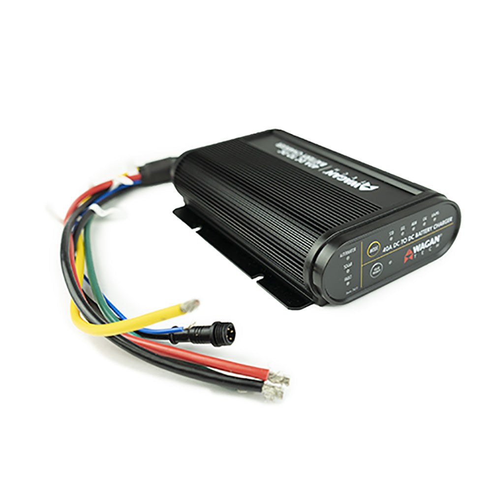 Wagan Battery Charger, DC to DC Charging, AGM/ Gel/ Standard Flooded Lead-Acid/ Calcium/ Lithium Iron Phosphate Battery Type – 7411