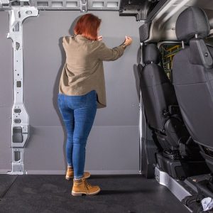 Welfit Cargo Van Wall Liner, With Front and Rear Driver Side/ Rear Passenger Side Panels, 5 Millimeter Thickness, Gray – FTH148XW