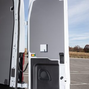 Welfit Cargo Van Wall Liner, Door Liner Only, Insulated, 15 Millimeter Thickness, Gray, Corrugated Polypropylene, With Mounting Hardware – FTMDI