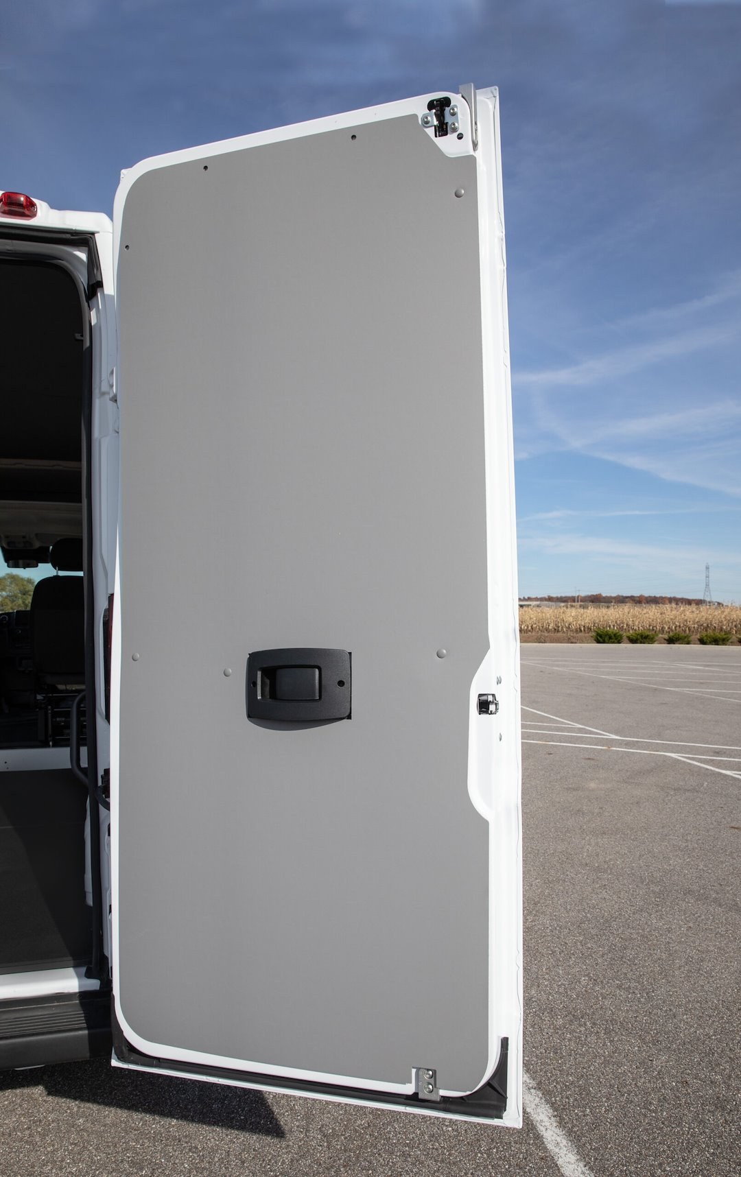 Welfit Cargo Van Wall Liner, Door Liner Only, 5 Millimeter Thickness, Gray, Corrugated Polypropylene, With Mounting Hardware, 0.4 R-Value – RPL136D