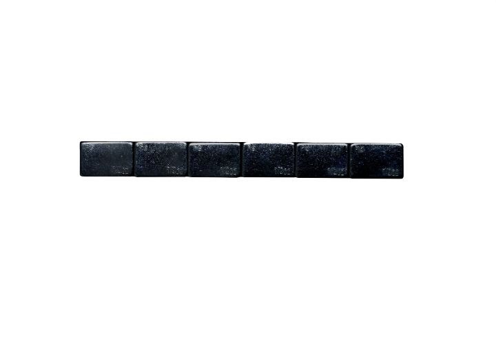 Wheel Craft Wheel Balance Weight, Stick on, Black, 48 Strips of Six 3 Ounce Strip with 1/2 Ounce Weights Per Section, Single – 198-373NSB