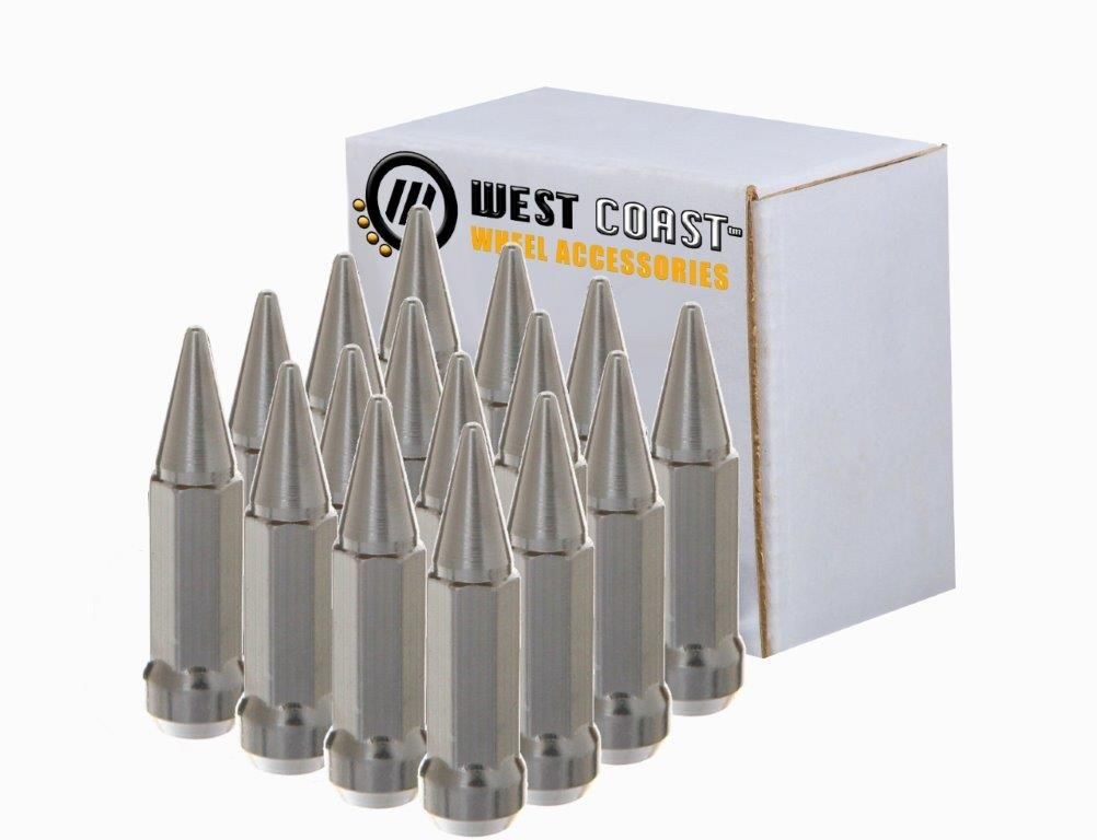 Wheel Craft Wheel Installation Kit, 4 Lug Kit, 12 Millimeter X 1.25 Thread Size, 60 Degree Conical, Spline Drive, Acorn – DF-54125SPK