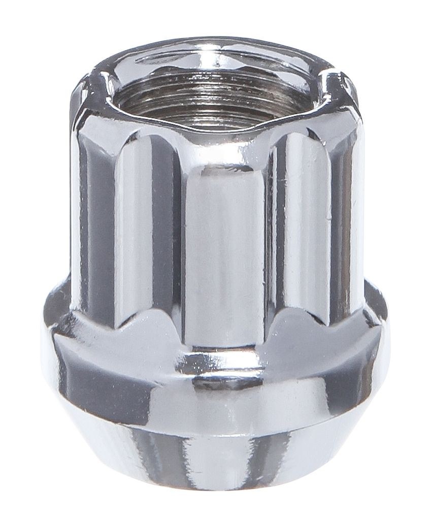 Wheel Craft Lug Nut, 12 Millimeter X 1.5 Thread Size, 60 Degree Conical Bulge, Acorn Open End, Use with Steel/ Aluminum Wheels – DPC1015STO