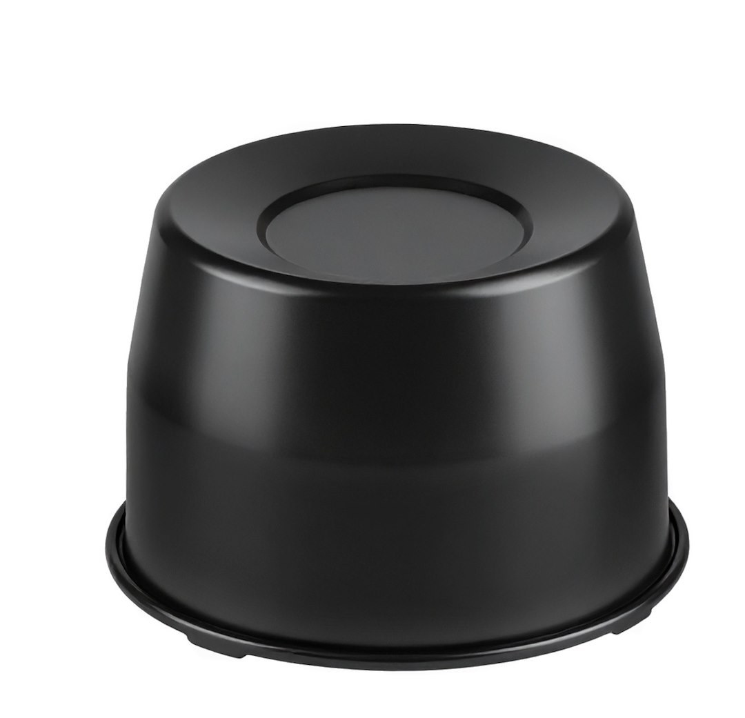 Wheel Craft Wheel Center Cap, Universal, 5 and 6 Lug Bolt Patterns, 4.25 Inch Diameter, 2.75 Inch Height, Closed Style, Black, Steel – SH4250CLSB