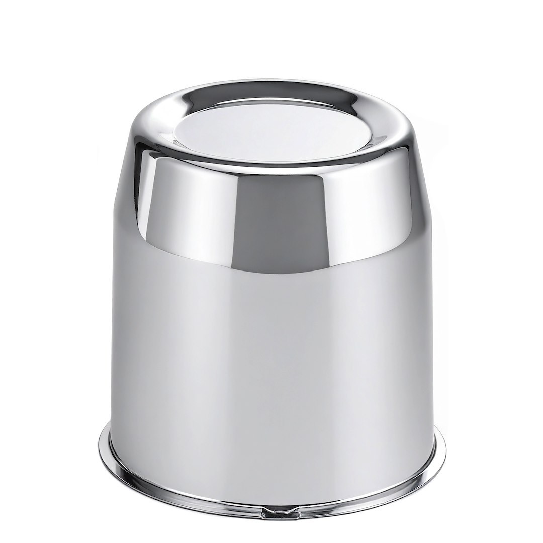 Wheel Craft Wheel Center Cap, Universal, 8 Lug Bolt Patterns, 5.15 Inch Diameter, 4.85 Inch Height, Closed Style, Chrome Plated, Steel – SH5150CL