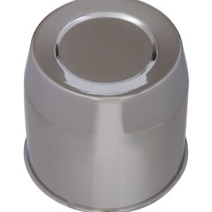 Wheel Craft Wheel Center Cap, Universal, 8 Lug Bolt Patterns, 5.15 Inch Diameter, 6.25 Inch Height, Closed Style Squared End, Chrome – SH5150CXL