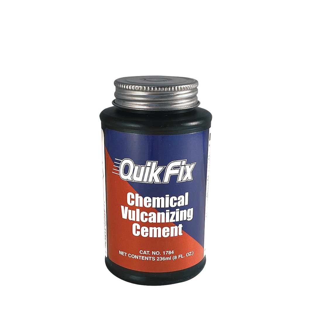 Wheel Craft Tire Repair Kit, Quik Fix, For Vehicle Tire, Vulcanizing Cement, 8 Ounce – W-1784