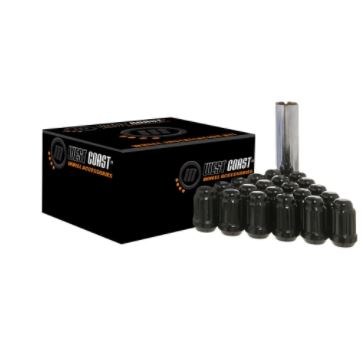 Wheel Craft Wheel Installation Kit, 6 Lug Kit, 14 Millimeter X 1.5 Thread Size, 60 Degree Conical, Acorn, 1.38 Inch Overall Length – W56014SB