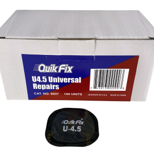 Wheel Craft Tire Repair Kit, Quik Fix, For Radial and Bias Ply Tires, Patch, 1-3/4 Inch Square, With 100 Tire Patch – W-6037