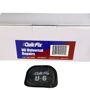Wheel Craft Tire Repair Kit, Quik Fix, For Radial and Bias Ply Tires, Patch, 2-1/4 Inch Square, With 80 Tire Patch – W-6039