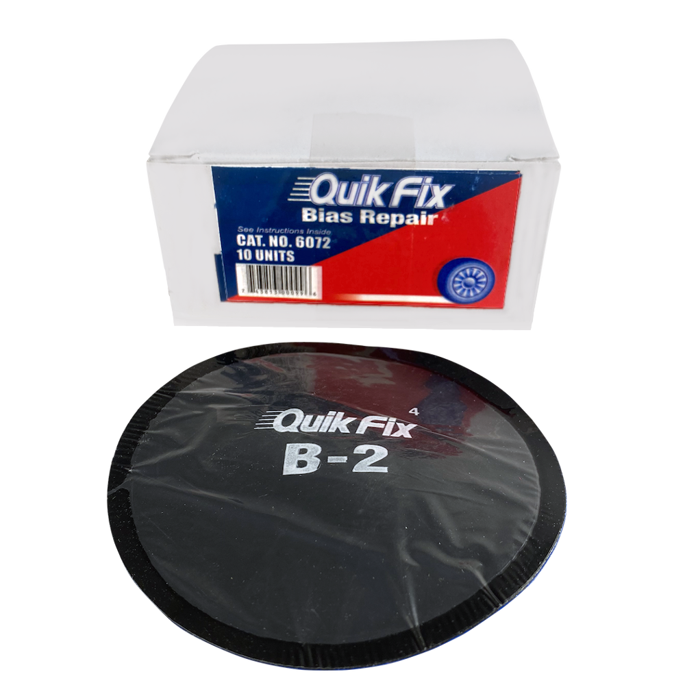 Wheel Craft Tire Repair Kit, Quik Fix, For Radial and Bias Ply Tires, Patch, 3-1/2 Inch Diameter, With 10 Tire Patch – W-6072