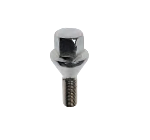 Wheel Craft Lug Bolt, 12 Millimeter X 1.25 Thread Size, 60 Degree Conical, 23 Millimeter Overall Length, 19 Millimeter Hex Size – WT60005