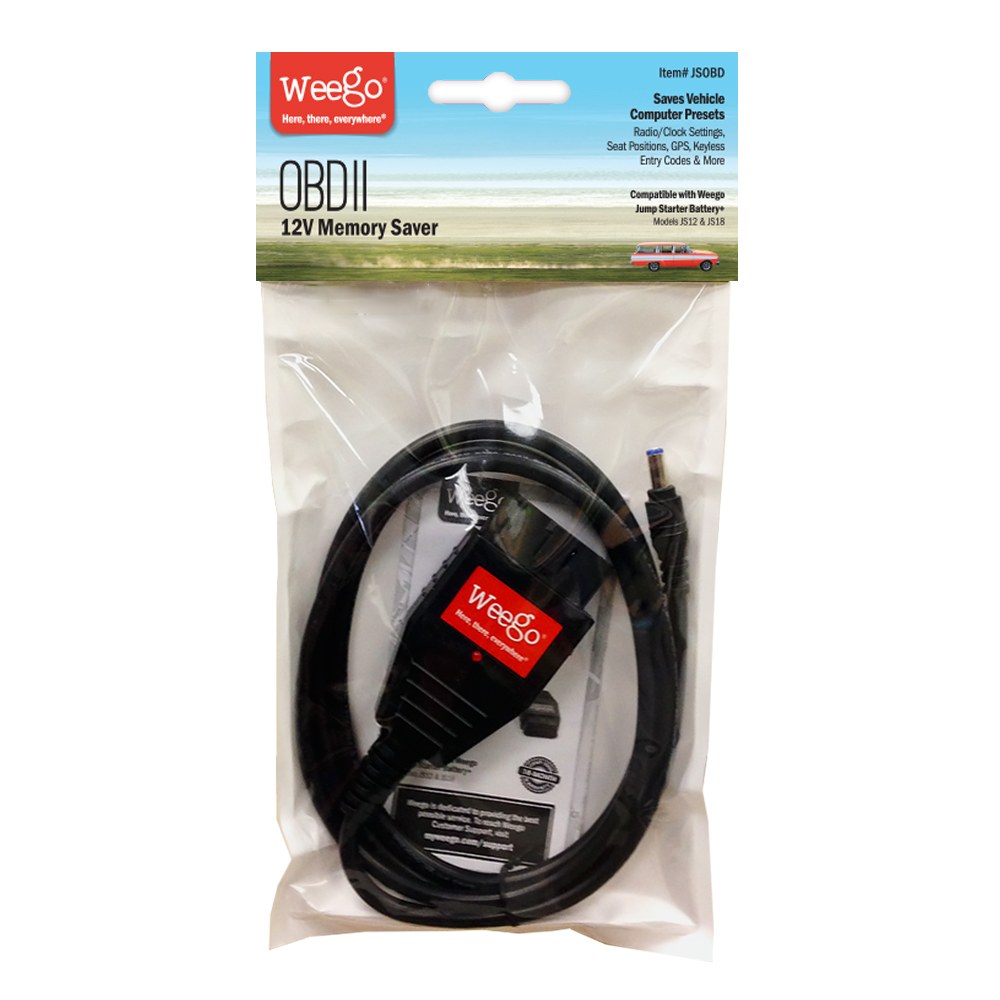Weego Engine Control Module – Ecm Memory Saver, Retains Vehicle’s Electronic Presets When Battery Is Disconnected – JSOBD