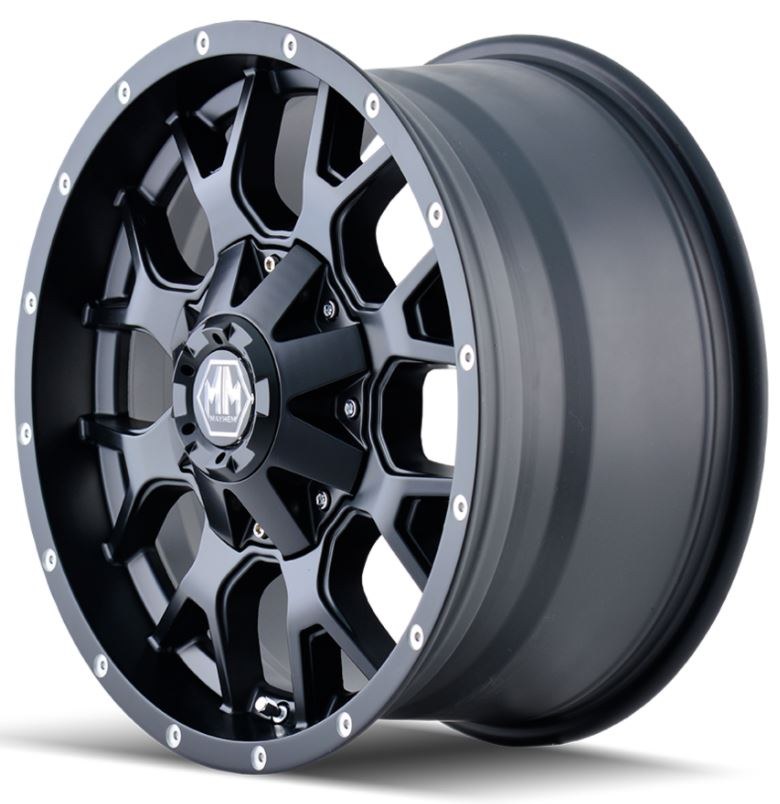 Wheel Group Wheel, Warrior 8015, 20 Inch Diameter X 9 Inch Width – 8015-2937MB