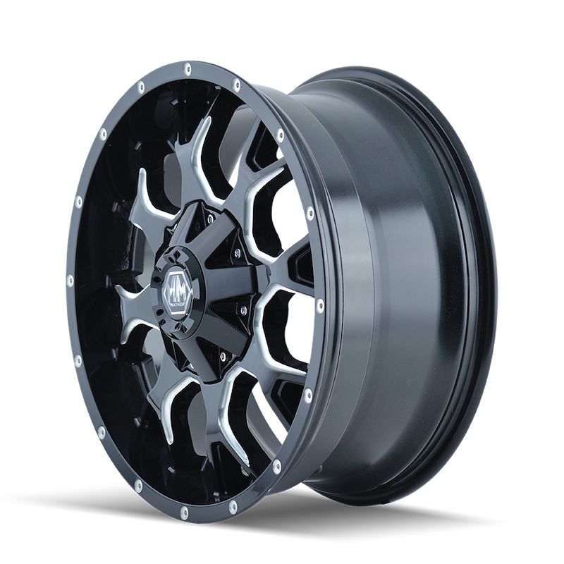 Wheel Group Wheel, Warrior 8015, 17 Inch Diameter X 9 Inch Width – 8015-7937M18