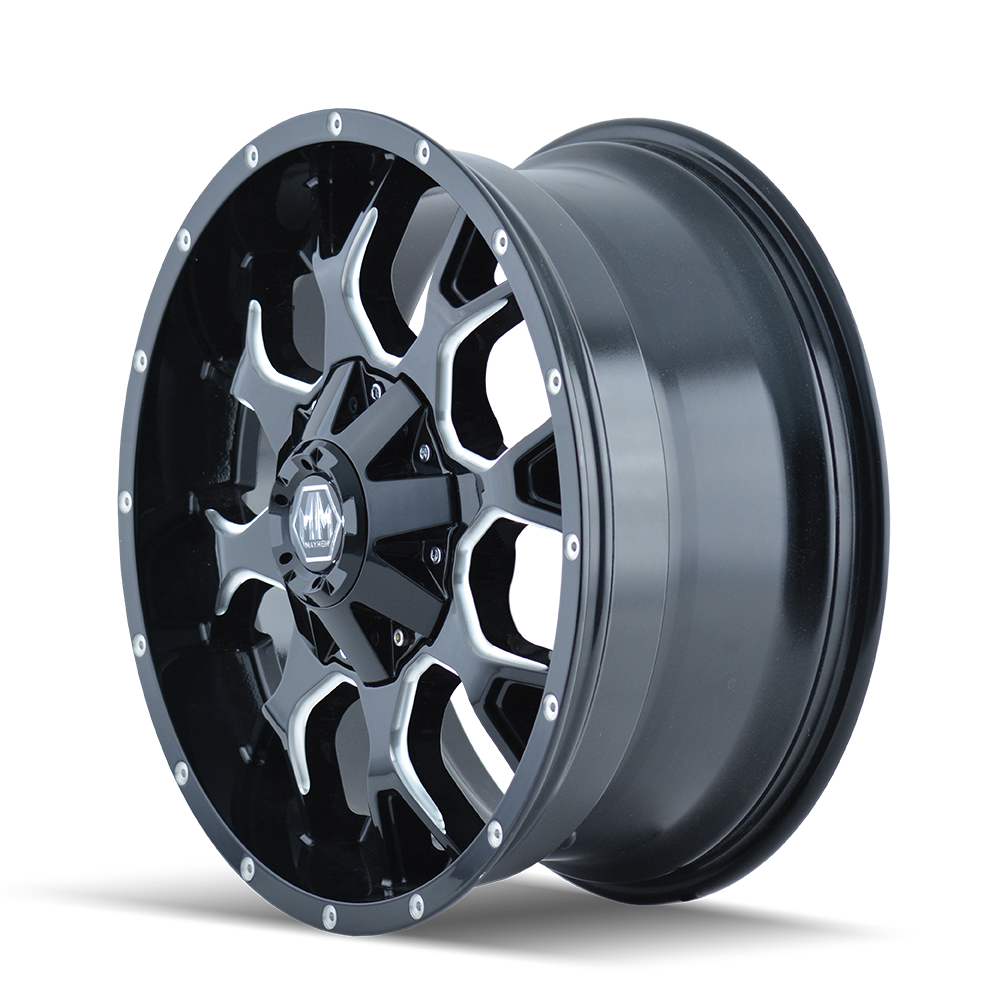 Wheel Group Wheel, Warrior 8015, 17 Inch Diameter X 9 Inch Width – 8015-7937M18