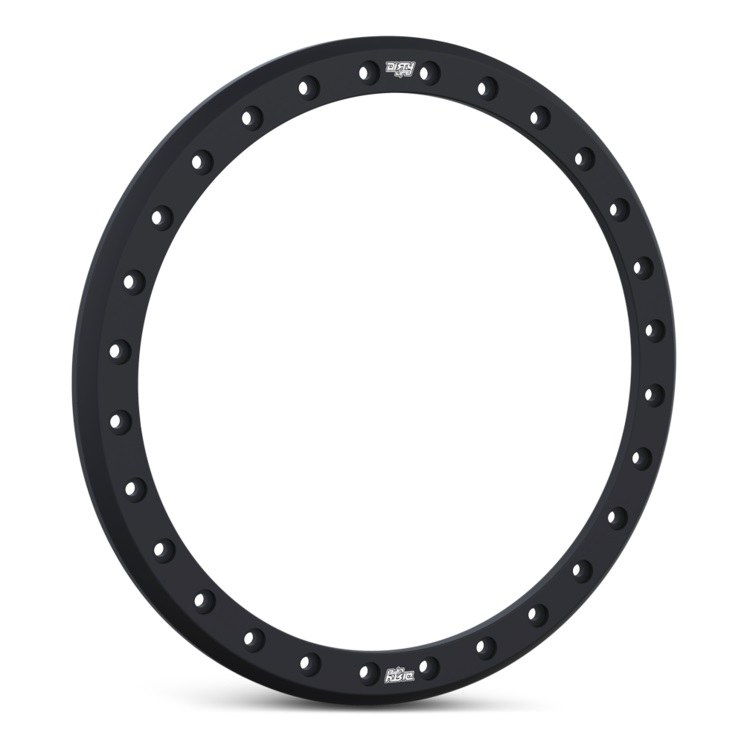 Wheel Group Wheel Bead Lock Ring, Fits 9302/ 9303/9304 Series Wheels, 17 Inch Diameter, Matte, Black, Aluminum, Single – 9302RACERING-17MB