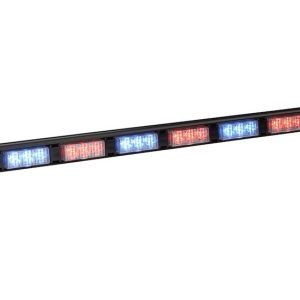 Whelen Warning Light, Dominator™, 30.37 Inch Length X 2.31 Inch Width X 1.5 Inch Height, Full Bar, 8 LED, Clear Lens, 7Scan-Lock Patterns – D8