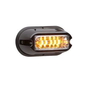 Whelen Warning Light, LINZ6™, 4.06 Inch Length X 2.04 Inch Width X 1.6 Inch Height, Surface Mount, LED, Clear Lens, 25 Scan-Lock Pattern – LINZ6A