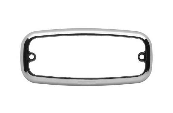 Whelen Warning Light Bezel, M7 Series, Use with M7 Series Warning Lights, Rectangular, Surface Mount, 7.6 Inch Length X 3.4 Inch Height, Chrome – M7FC