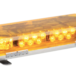 Whelen Warning Light, Mini Century ™, 16 Inch Length X 7-3/4 Inch Width X 2-3/8 Inch Height, Mini Bar, Permanent Mount, LED – MC16PCA