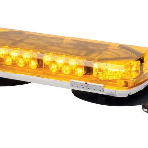 Whelen Warning Light, Mini Century ™, 16 Inch Length X 7-1/2 Inch Width X 2-1/2 Inch Height, Mini Bar, Magnetic/ Suction Mount, LED – MC16VA