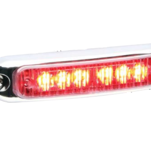 Whelen Warning Light, Micron™, 4.04 Inch Length X 0.83 Inch Width X 0.89 Inch Height, Mini Bar, Surface Mount with Screw-On, LED, Clear Lens – MCRNSC
